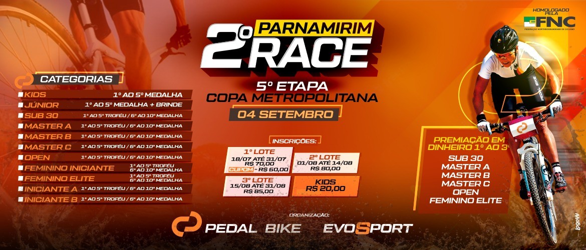 PARNAMIRIM RACE - 2ª EDIÇÃO